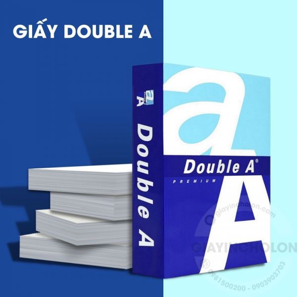 Giấy in văn phòng Double A khổ A4